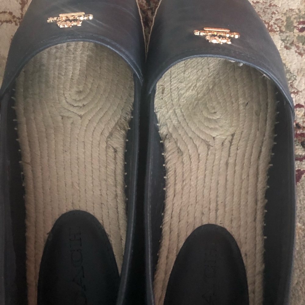 Gentle used size 10 coach espadrille - Picture 2 of 5